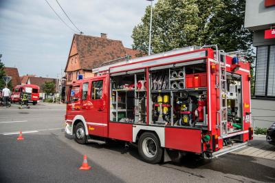 Waiblingen-Hohenacker: Waschmaschinenbrand im Seniorenzentrum sorgt fuer groesseren Feuerwehreinsatz